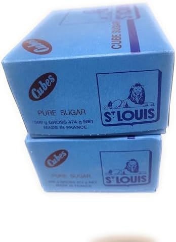 Generic St Louis Pure Sugar Cubes 2x 500g GROSS 474 g NET