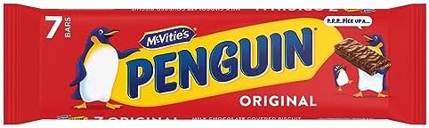 McVitie's Penguin Original 7 Bars (Pack of 2)