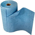 Eurow Microfiber Tear-A-Towel Cloth Roll, Reusable Paper Towel Alternative, Washable Up to 50 Times, Lint-Free, Streak-Free, for Kitchen, Auto, Home, Garage, Cleaning & Drying, 11"x12", 75-Pack, Blue