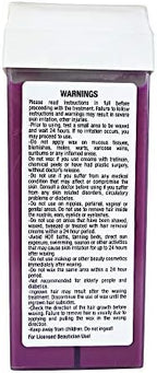 Waxness Italian Velvet Soft Wax Cartridge – Pack of 4 × 3.38 oz (100 g) – Premium Synthetic Strip Wax Roll-On for Face & Body, Professional Use – Made in Italy