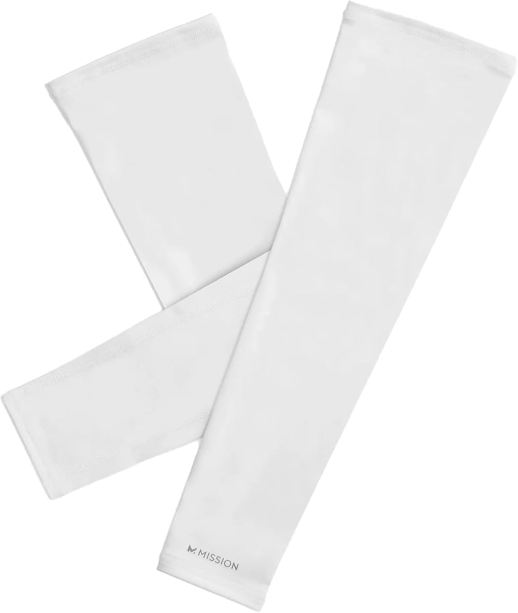 MISSION Cooling Sun Sleeves - Lightweight, Stretch Fabric - Cools Up to 2 Hours - UPF 50 Sun Protection - Machine Washable