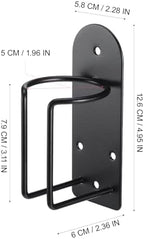Didiseaon Stainless Steel Barber Hair Clipper Holder Wall Mounted Tool Organizer for Salon Accessories Lightweight Sturdy Electric Shaver Stand for Home Barber Shop Use Aesthetic Hair Tool Rack