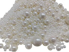 Edible Pearl Sugar Sprinkles White Candy Mixing Size Baking Edible Cake Decorations Cupcake Toppers Cookie Decorating Celebrations Wedding Valentines Easter Halloween Christmas Supplies 120g/ 4.23oz