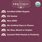 Organic Positively Botanicals Company, Catnip Herbal Tea Bags, 100 Count, Eco-Friendly Tea Bags, Non-GMO