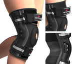 NEENCA Professional Knee Brace for Knee Pain, Hinged Knee Support with Removable Dual Side Stabilizers, Strong Stability for Joint Pain Relief, Arthritis, Meniscus Tear, ACL, PCL, MCL, Runner, Workout