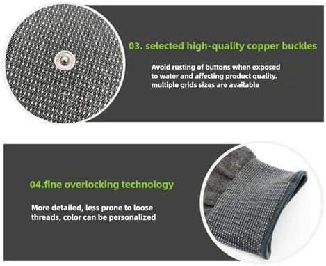 Pair of Conductive Silver Fiber Gloves Grounding Massage Gloves Static Relief Pressure Touch Screen with Includes Grounding Wire
