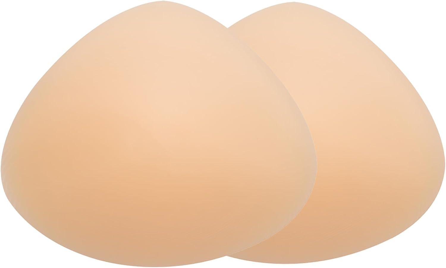 Silicone Breast Forms Mastectomy Prosthesis Triangle Bra Inserts Breast Enhancers 1 Pair A B C D E F G Cup