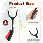Grabber Reacher Tool Trash Grabbers Tool 11" Grabber with Anti-Slip 360° Rotating Jaw Non-Slip Ergonomic Handle Reacher Grabbers Pickup Tools for Sanitation Workers Gripping Various Objects