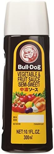 Bull-Dog Chuno Semi-Sweet Sauce 10.1 Fl. Oz. (3 Bottles)
