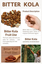 African Bitter Kola Nut, Garcina cola Nut 10 pieces