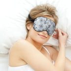 Sleep Mask,Anchor Rope Nautical Eye Masks with Adjustable Strap for Sleeping,Block Light Eye Sleep Shade Cover for Women Men
