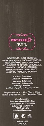 PENTHOUSE Playful Eau de Parfum Spray for Women, 3.3 Ounce