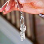 12Pcs Dental Keychain Alloy Dentist Keyring Toothbrush Toothpaste Dental Floss Charm Keychains for Women Men Gift or Graduation Gifts