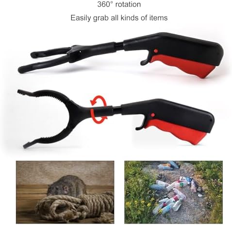 11inch Long Grabber Reacher Tool Trash Pick Up Stick For Seniors With Strong Grip Antislip Jaw Hand Grabber For Reaching