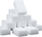 100 Pack Magic Sponge Eraser Extra Thick and Long Lasting Melamine Cleaning Sponges in Bulk - Multi Surface Power Scrubber Foam Cleaning Pads - Bathtub, Floor, Baseboard, Bathroom, Wall Cleaner