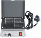 Dental Analog Wax Heater Warmer Pot JT-15 Lab Equipment Black Blue