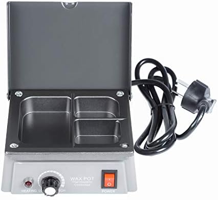 Dental Analog Wax Heater Warmer Pot JT-15 Lab Equipment Black Blue