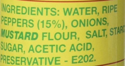 Bajan Windmill Barbados Hot Yellow Pepper Sauce - 480ml/17 oz