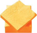 100 Pack Cocktail Napkin 2-Ply Dessert Napkins Folded 5 x 5 Inches Disposable Napkins for Dinner Wedding Birthday Party Bridal Anniversary Reception Event (100, Yellow)