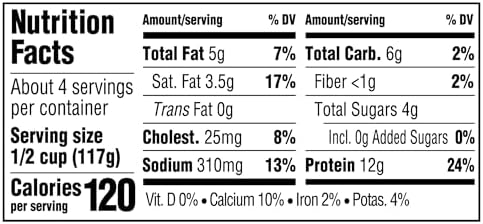 Breakstone's Small Curd Cottage Cheese with 4% Milkfat, 16 oz Tub