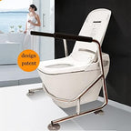 Toilet Surround Frame, Non-Slip Stainless Steel Toilet Safety Frame, Bathroom Toilet Seat Aids, for Elderly, Disabled, or Handicapped