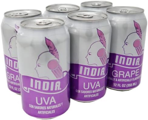 India Grape Soda - Puerto Rico's Original Grape Soda 12 Pack
