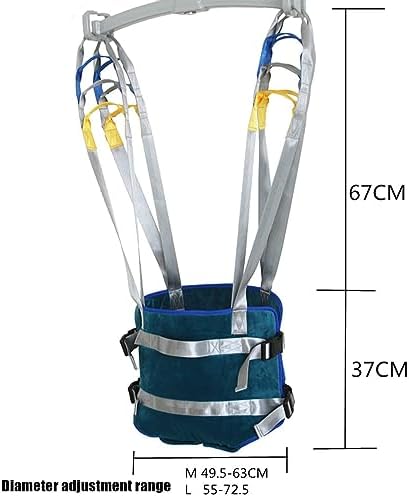 Patient Lift Sling for Elderly Rehabilitation Aid - Assisted Walking Spreader and Standing Aid Gait Training Device - Patient Assisted Walking Harness