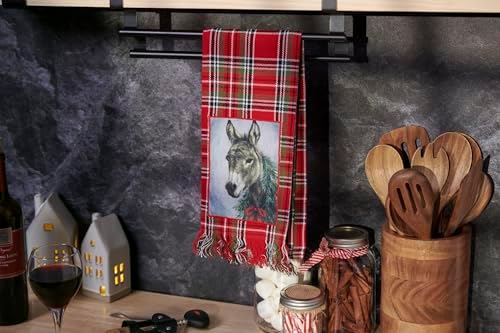 Primitives by Kathy Christmas Donkey Kitchen Towel