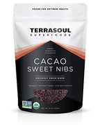 Terrasoul Superfoods Organic Sweet Cacao Nibs, 5 Pounds