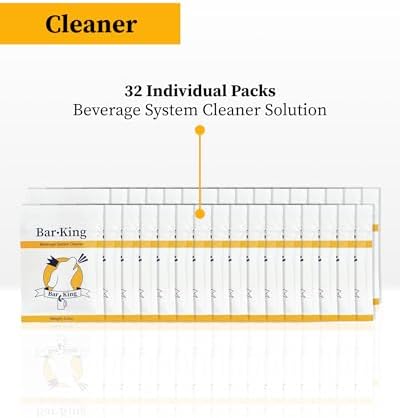 Bar-King Beer Line Cleaner - 32 Individual Cleaning Packets