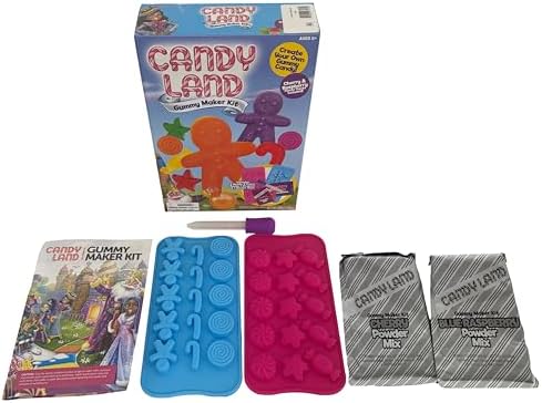 Candy Land Gummy Maker Kit; Create Your Own Real Gummy Candy