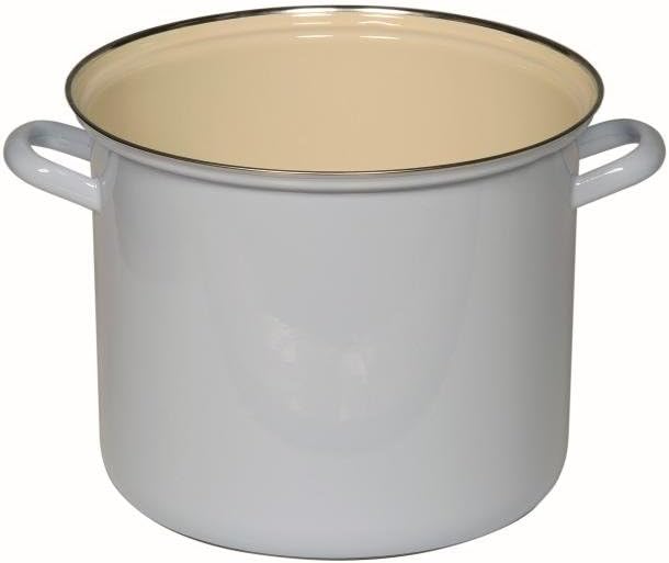 RIESS 0275-006 Mug, Pastel Blue/Bundt, 2.2 lbs (1 kg), Pot, m.Chromrand 9.4 inches (24 cm), 8L