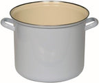 RIESS 0275-006 Mug, Pastel Blue/Bundt, 2.2 lbs (1 kg), Pot, m.Chromrand 9.4 inches (24 cm), 8L