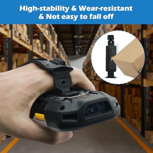 TC70 Hand Strap Replacement for Zebra TC77 TC70 TC72 TC75 TC70X TC75X Barcode Scanner Mobile Computer Handheld PDA, Replaces SG-TC7X-HSTR2-03 Handstrap, High-Durability and Easy to Install (5 pcs)