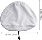 3Pcs Triangular Steam Mop Replacement Pads, Washable Microfiber Cleaning Pads 11.02 x 8.66 Inches