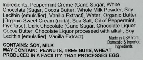 Nassau Candy, Candy Dark Chocolate Peppermint Cremes, 16 Ounce