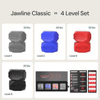 Mayena Jaw Exerciser Classic | 4 Set Silicone Jawline Exercisers | Powerful Jaw Trainer & Jawline Shaper | Strengthens Facial Muscles & Defines the Jawline