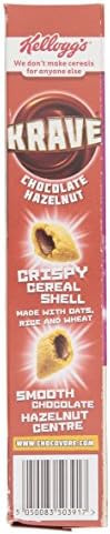 Kellogg's Krave Chocolate Hazelnut Cereal, 375 g