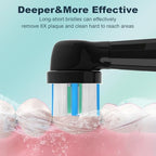 iO Replacement Heads Compatible with Oral B iO Electric Toothbrush,Premium Bristles for Deep Cleaning,Compatible with Oral B iO Series 2/3/4/5/6/7/8/9/10