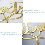 Acrylic 60th Birthday Cake Topper, Sixty Cake Topper, Cheers to 60 Years Old /60th Anniversary Party Decorations Supplies