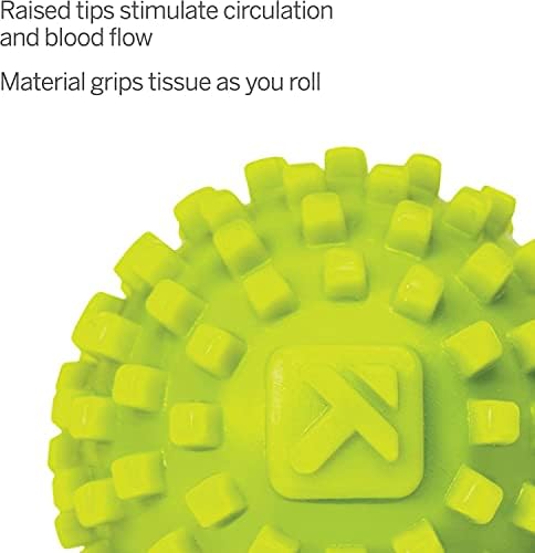 TRIGGERPOINT PERFORMANCE THERAPY MobiPoint Textured Massage Ball for Targeted Foot Pain Relief, (2-Inch)