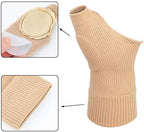 Wrist Thumb Compression Arthritis Gloves(1 Pair),Breathable Wrist Support Brace Wrist Sleeve with Gel Thumb Injury Pads,Comfortable Carpal Tunnel Sleeve for Hand Joint Relieve Pain