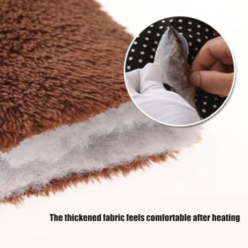 Winter Electric Hot Water Bottles Rechargeable Hot Water Bag Heated Bag with Flannel Cover