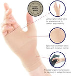 Neo-G Wrist and Thumb Support for Arthritis, Joint Pain, Tendonitis, Sprain - Wrist Brace Wrist Compression Hand Support - L - Beige
