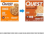 Quest Nutrition Peanut Butter Protein Cookie, 15g Protein, 1g Sugar, 5g Net Carbs, Keto Friendly, High Protein, Low Carb, 12 Count