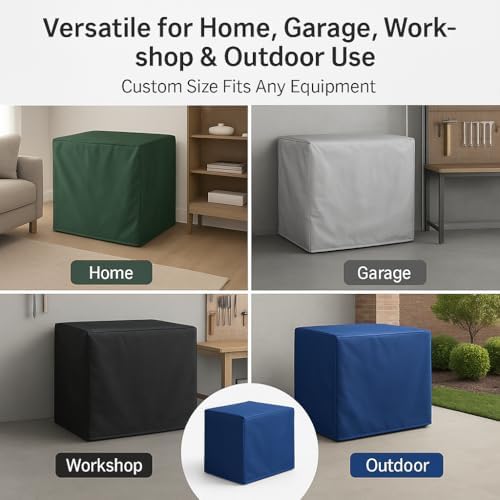 Custom Fit Industrial Dust Protection Cover Made to Measure Protective Cover with Personalized Text or Logo for Furniture & Equipment
