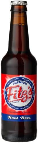 Fitz's ROOT BEER OF St. LOUIS - "From the hometown bottling company", 12-Ounce Glass Bottle (Pack of 12)