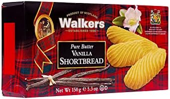 Walkers Shortbread Vanilla 5.3 OZ (Pack of 12) 12