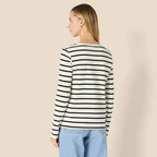 Amazon Essentials Women's 100% Cotton Regular-Fit Long-Sleeve V-Neck T-Shirt