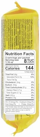 Tuc Snack Crackers - Flavour Original (100 gr) [PACK OF 5]